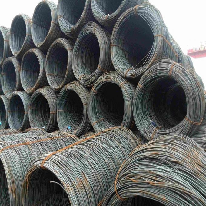 12mm καυτό - κυλημένη ράβδος χαλύβδινων συρμάτων χαμηλού άνθρακα στις χαμηλές τιμές ράβδων καλωδίων σιδήρου άνθρακα σπειρών