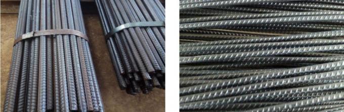 Κύκλος ράβδων κατασκευής ASTM BS4449-2005 για παραμορφωμένο κατασκευή Rebar χάλυβα νημάτων βιδών φραγμών