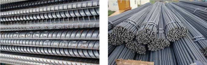 Κύκλος ράβδων κατασκευής ASTM BS4449-2005 για παραμορφωμένο κατασκευή Rebar χάλυβα νημάτων βιδών φραγμών
