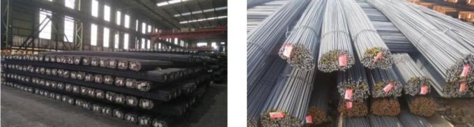 Κύκλος ράβδων κατασκευής ASTM BS4449-2005 για παραμορφωμένο κατασκευή Rebar χάλυβα νημάτων βιδών φραγμών